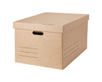 Contenitore per scatole archivio avana cartone 10 unità