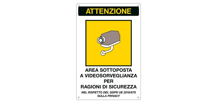 Cartello adesivo Markin 56442 bianco-giallo 20 x 30 cm