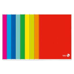 Quaderni BM Color Basic Assortiti A quadretti 5 mm A4 80 g/m² 10 unità da 80 pagine