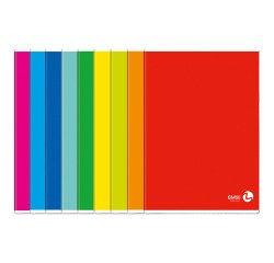 Quaderni BM Color Basic Assortiti A quadretti 4 mm A4 80 g/m² 10 unità da 80 fogli