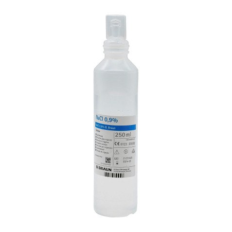 Soluzione salina sterile, 250 ml