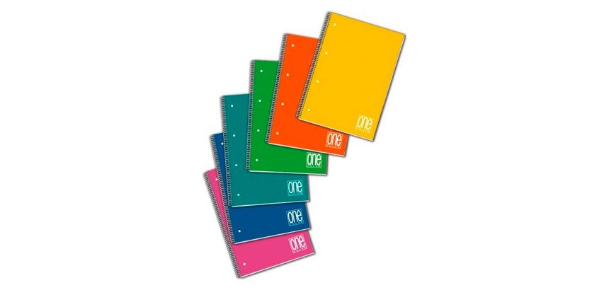 Quaderno spiralato Blasetti One Color assortiti rigato A4 21 x 29,7 cm 80 g/m²