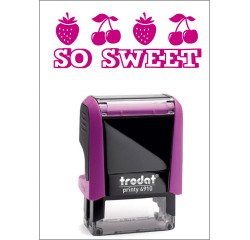 Timbro Trodat Printy 4910 "So Sweet" viola