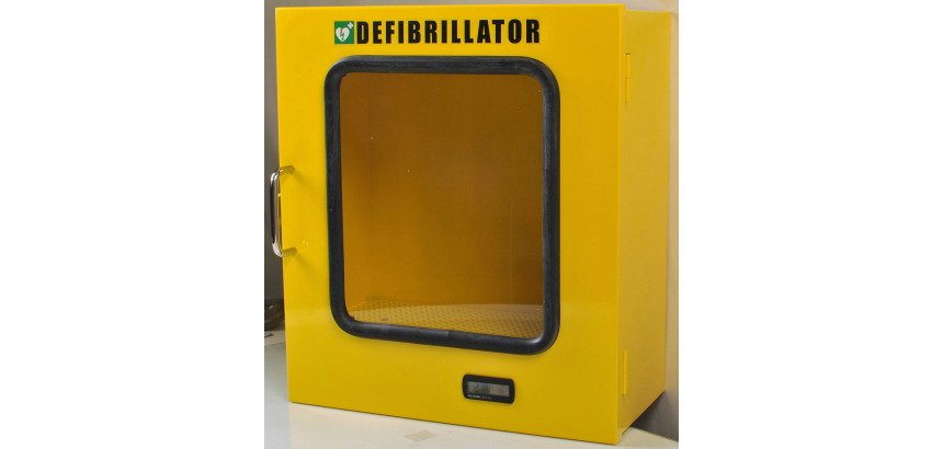 Teca da esterno standard per defibrillatore, 42,5 x 21,5 x 48 cm
