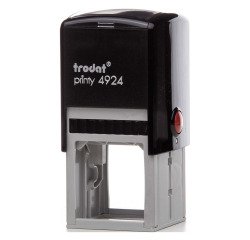 Timbro Trodat Printy 4924 4 x 4 cm nero