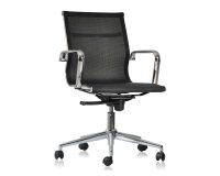 WH Star Executive Chair with Black Mesh Backrest