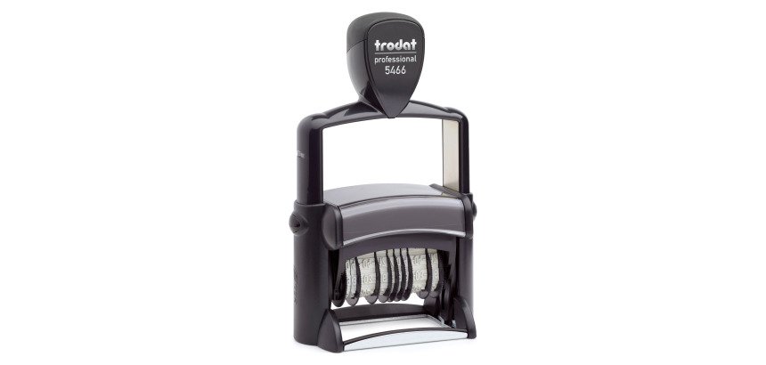 Timbro Trodat Professional 5466PL 5,6 x 3,3 cm nero