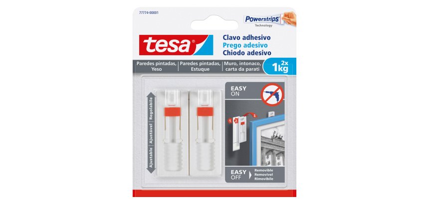 Chiodi adesivi Tesa Powerstrips® regolabili