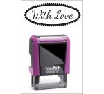 Timbro Trodat Printy 4910 "With love" viola
