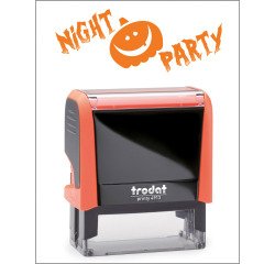 Timbro Trodat Printy 4912 "Night party" arancione