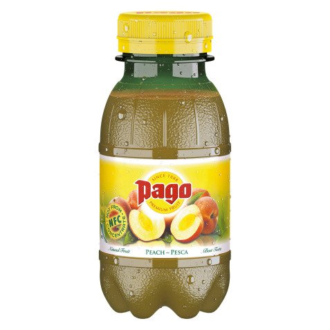 Succo di pesca Pago Premium Fruit 12 bottiglie da 200 ml