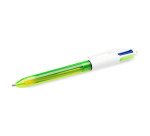 BIC Ballpoint Pen 4 Colours Fluo Assorted