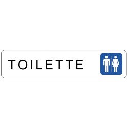 En_targhetta 200x45 toilette uomini/donne