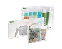 Buste Traveller con zip Leitz Complete Trasparente 18 x 22,4 x 0,1 cm 3 unità