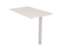 Allungo Scrivania Siena colore Bianco 100 (l) x 60 (p) x 2,5 (h) cm