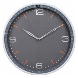 Methodo wall clock modern grey 30.3 x 30.3 x 30.3 cm