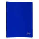 Exacompta 8522E Display Book A4 Blue 20 Pockets