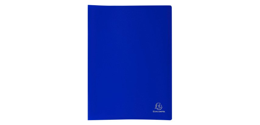 Exacompta Display Book 8532E A4 Blue Polypropylene