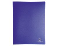 Exacompta Display Book 8562E A4 Blue Polypropylene