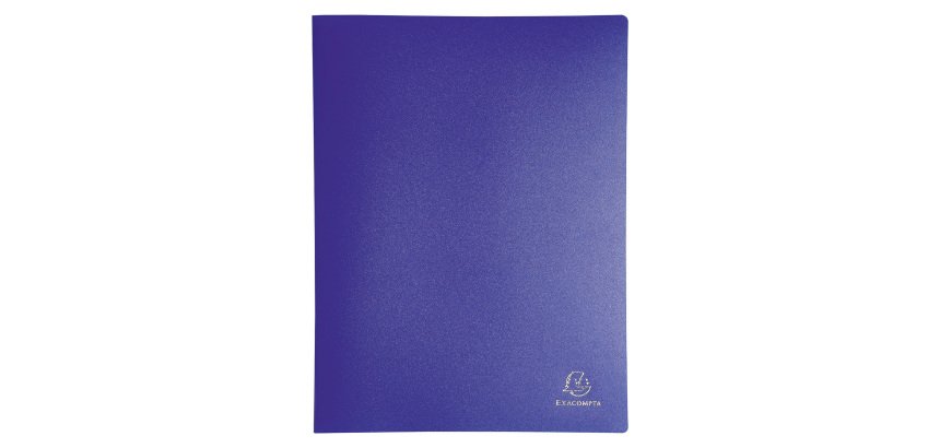Portalistino 60 buste Exacompta PP 22x30 cm