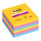 Post-it Super Sticky Notes 101 x 101 mm Assorted Square Ruled 6 Pads of 90 Sheets