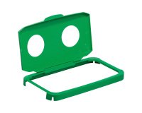 Coperchio DURABLE 1800501020 verde 60 lt