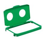 Coperchio DURABLE 1800501020 verde 60 lt