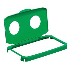 Coperchio DURABLE 1800501020 verde 60 lt