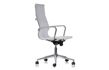 WH Star Executive Chair with Black Mesh Backrest