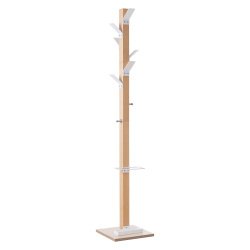 Paperflow Coat Stand PECPP.13 350 x 350 x 1800mm White