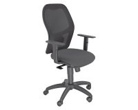 Sedia girevole Venus Hubble Unisit con schienale in rete e braccioli 1D inclusi