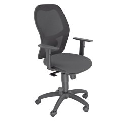 Sedia girevole Venus Hubble Unisit con schienale in rete e braccioli 1D inclusi