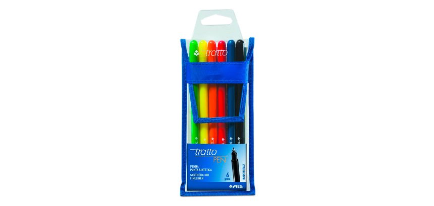 Tratto pen Tratto Pen assortiti 6 unità