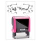 Timbro Trodat Printy 4912 "Just married" fucsia