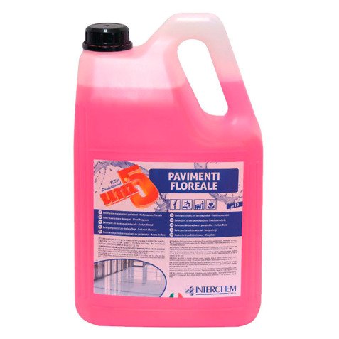 Detergente UNI5 Pavimenti Floreale 5 l