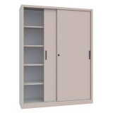 Armadio con porte S15A-S1212 grigio 1.500 x 450 x 2.000 mm