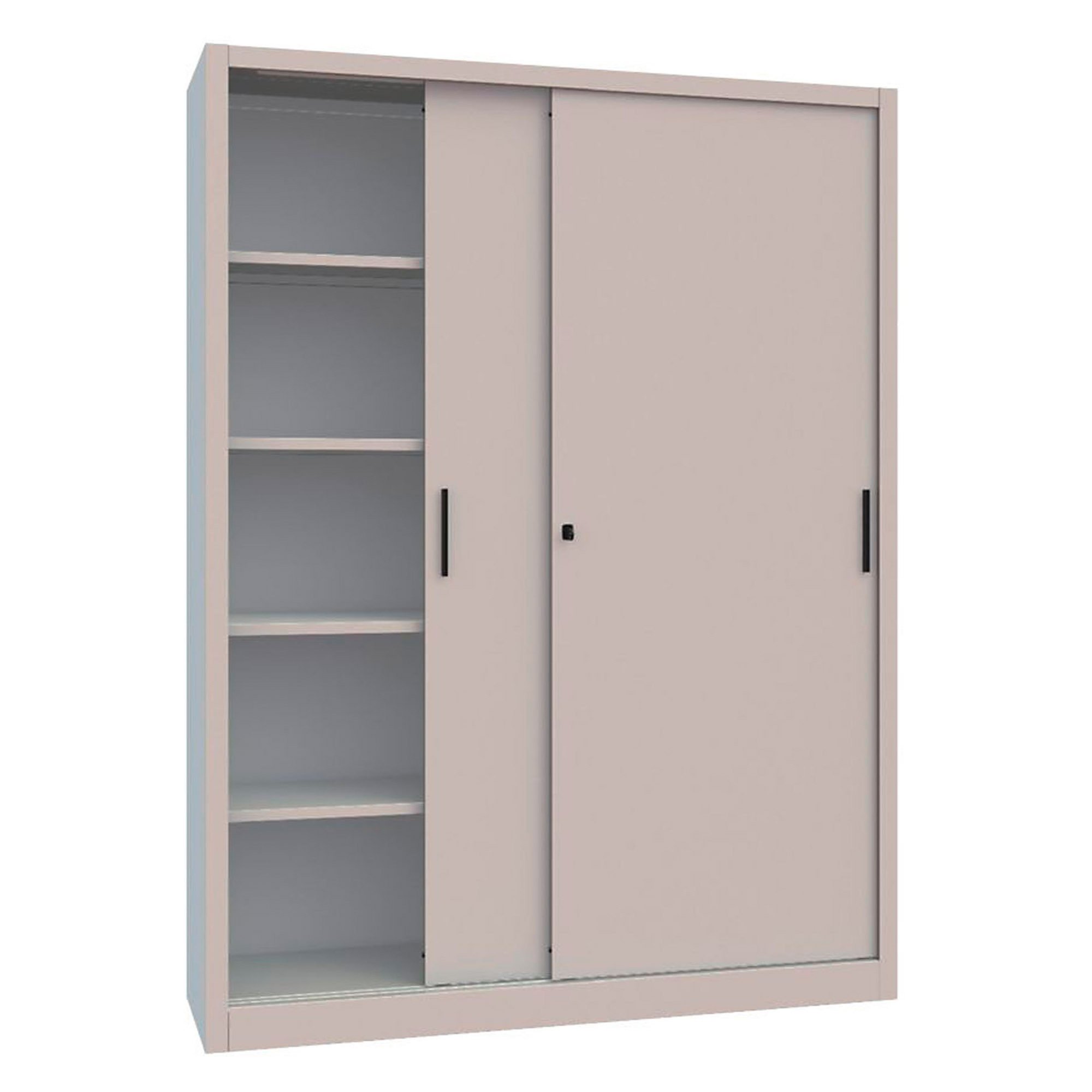 Armadio con porte S15A-S1212 grigio 1.500 x 450 x 2.000 mm