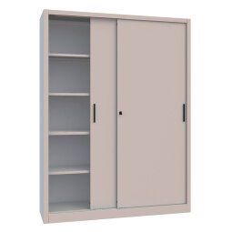 Armadio con porte S15A-S1212 grigio 1.500 x 450 x 2.000 mm