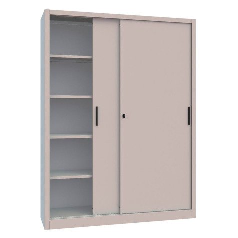 Armadio con porte S15A-S1212 grigio 1.500 x 450 x 2.000 mm