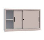 Armadio metallico 2 porte grigio 1.500 x 450 x 880 mm