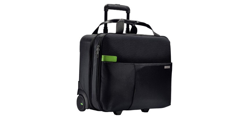 Leitz Travel Bag 60590095 15 Inch Polyester, Metal, Leather Black 41 x 13 x 31 cm