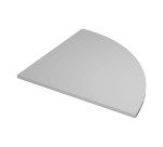 Angolare 800 x 800 mm per unire due scrivanie