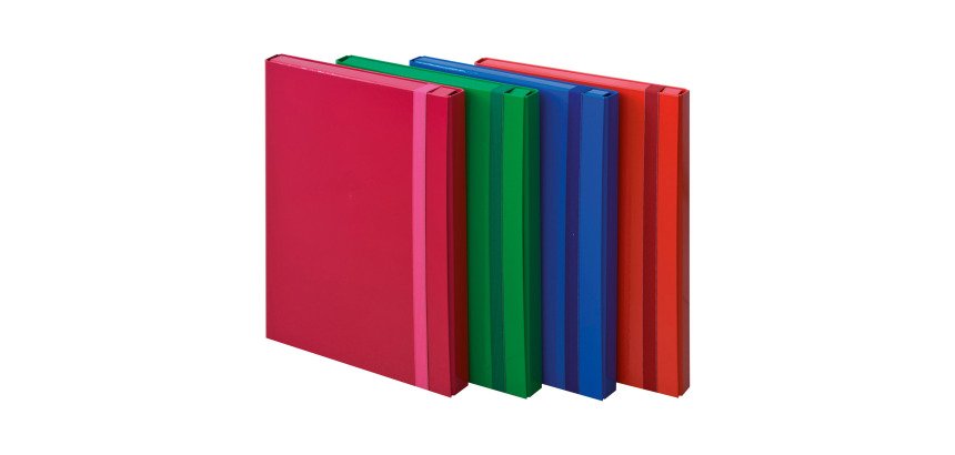 Scatola progetto con elastico Happy dorso 3 cm