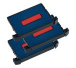 Cartucce di ricambio TRODAT 6/4750/2 blu-rosso blister da 3 pezzi