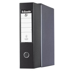 Registratore commerciale dorso 8 cm nero Eurofile Esselte in confezione convenienza 11+1 in omaggio