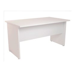 Scrivania Siena con gambe a pannello p 80 x h 74 cm