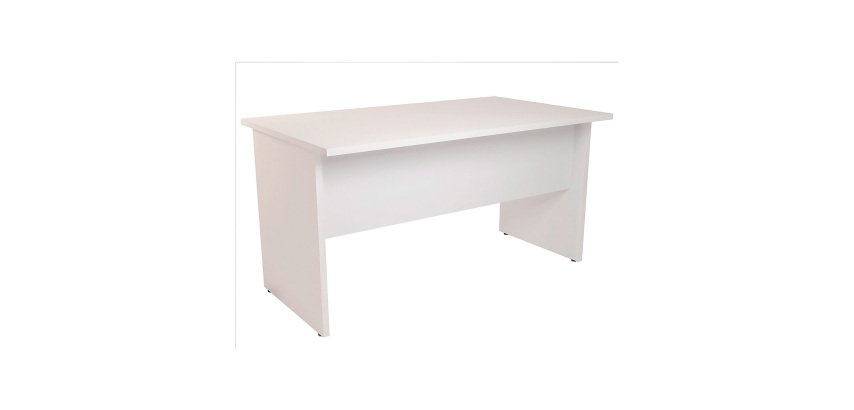 Scrivania Siena con gambe a pannello p 80 x h 74 cm