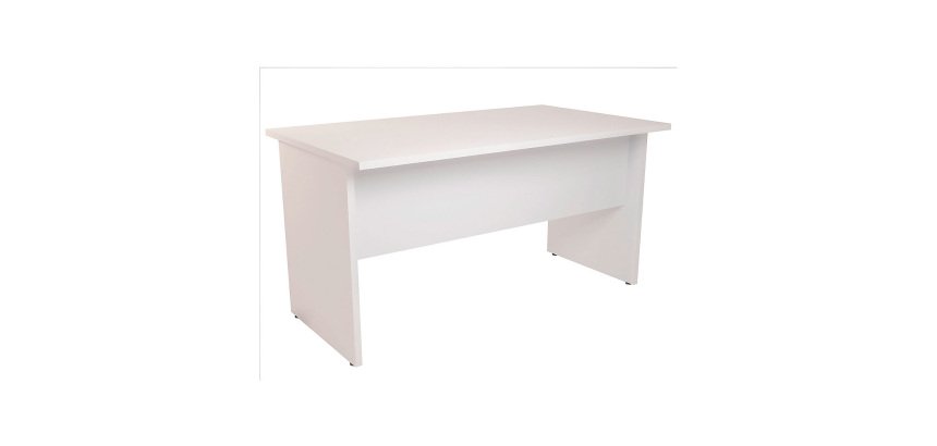 Scrivania Siena con gambe a pannello p 80 x h 74 cm