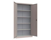 Armadio con porte 5 grigio 1.000 x 450 x 2.000 mm