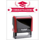 Timbro Trodat Printy 4912 "Congratulazioni" bianco